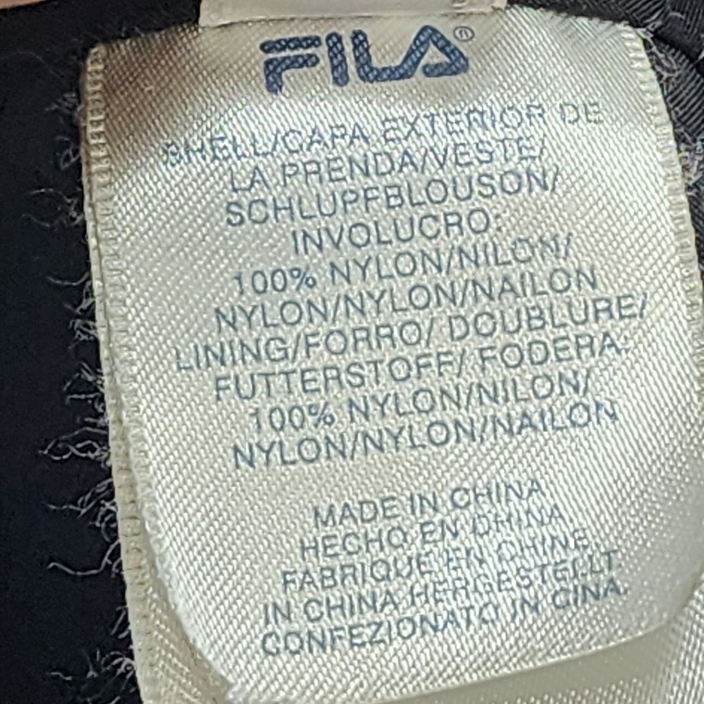 FILA 3-1 Men's Outdoor Navy Blue Jacket Coat Fleece Lined Zip Out Vest Sz XL - Picture 8 of 8